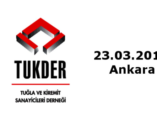 TUKDER – TAGUNG (Ziegelindustrieverband der Türkei) 2017